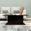 vidaXL Couchtisch Schwarz 102x55,5x40 cm Holzwerkstoff 810308 Bild 3