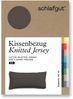 Schlafgut Kissenbezug Premium Kissenbezug Knitted Jersey (1 St), (1 Stück), Ton-in-Ton Reißverschluss, Bio-Baumwolle mit Elasthan, Uni, OEKO Tex Bild 2