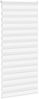 vidaXL Doppelrollo Weiß 110x230 cm Stoffbreite 105,9 cm Polyester 4014809 Bild 3
