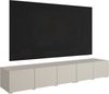 OTTO home Lowboard Denver 250 cm für bis zu 98-Zoll TVs - Weltmeisterschaft im XXL Format, Wahlweise mit oder ohne offenes Fach in der Mitte Bild 2