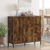vidaXL Sideboard, Holzwerkstoff Räuchereiche, 89,5 x 33 x 82 cm Bild 4