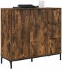 vidaXL Sideboard, Holzwerkstoff Räuchereiche, 89,5 x 33 x 82 cm Bild 3