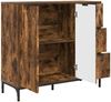 vidaXL Sideboard, Holzwerkstoff Räuchereiche, 89,5 x 33 x 82 cm Bild 5