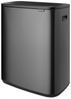 Brabantia Müllbehälter BRABANTIA BO waste bin 2x30 l Confident Grey 233609 Bild 1