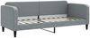 vidaXL Tagesbett Ausziehbar mit Schubladen Hellgrau 80x200 cm Stoff 3196865 Bild 4