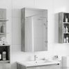vidaXL Badezimmerspiegelschrank mit Regal Beton Grau 30 x 10,5 x 50 cm 889010 Bild 4