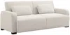 Vente-unique - LOMARIO Sofa Stoff Beige - B 93 cm x H 85 cm x L 213 cm Bild 4
