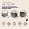 CASARIA® Sitzbank mit Stauraum Samt Anthrazit Bild 5