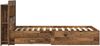 vidaXL Bettgestell mit Stauraum Altholz 90 x 190 cm Holzwerkstoff 3433818 Bild 5