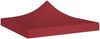 vidaXL Partyzelt-Dach 2x2 m Burgunderrot 270 g/m² 315344 Bild 2