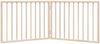 vidaXL Hundegitter Faltbar 2 Paneele 160 cm Pappelholz 352176 Bild 4