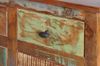 Sideboard 123x89cm 'Hawkins' recyceltes Altholz mehrfarbig lackiert Bild 3