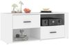 vidaXL TV-Schrank Weiß 100 x 35 x 40 cm Holzwerkstoff [823099] Bild 4