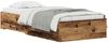 vidaXL Bettrahmen mit Schubladen Altholz 90 x 190 cm Holzwerkstoff 3333990 Bild 2