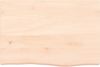 vidaXL Tischplatte 60x40x(2-4) cm Massivholz Eiche Unbehandelt 3156282 Bild 3
