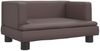 vidaXL Kindersofa Braun 60x40x30 cm Kunstleder 3196326 Bild 2
