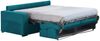 Dmora 2-Sitzer Schlafsofa None, Schlafsofa fürs Wohnzimmer, gepolstert, abnehmbar, 100 % Made in Italy-Qualität, 180x95 h100 cm, Hellblau Bild 4