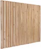 Vente-unique - LITTORAL Bettkopfteil und Bettbrücke Holz, Platte Beige - B 8 cm x H 125 cm x L 170 cm Bild 3