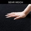 OTTO home Badematte Cali, Badvorleger, Badezimmer Teppich, Duschvorleger, Höhe 10 mm, rutschhemmend beschichtet, schnell trocknend, fußbodenheizungsgeeignet, Polyester, rechteckig, weich, Uni Farben, auch als Teppich erhältlich Bild 3
