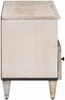 vidaXL TV-Schränk mit Regal Weiß 100 x 33,5 x 46 cm Massivholz Mango 4018386 Bild 4