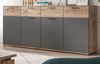 Sideboard Tomaso in Eiche und grau 180 cm Bild 4