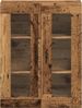 vidaXL Wandschrank Altholz-Optik 69,5x34x90 cm 857330 Bild 4