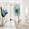 M&W DAS DESIGN Duschvorhang 180x200 Shower curtains Anti schimmel Waschbar Badezimmer gardinen Bild 3