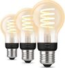 Philips Hue White Ambiance E27 Filament 3erPack Bild 3