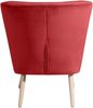 Sessel Kassi Bezug Samtvelours Buche natur / ziegel 22361 Bild 4