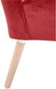 Sessel Kassi Bezug Samtvelours Buche natur / ziegel 22361 Bild 5