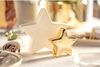 LEONARDO Weihnachtsbaumkugel Leonardo Keramikstern Magico Creme (15,4cm) Bild 2