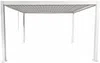 Vente-unique - AMALFI Terrassenüberdachung Metall Weiß - B 300 cm x H 250 cm x L 400 cm Bild 4