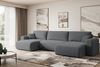 ALTDECOR Wohnlandschaft ORRO-U, Couch mit Schlaffunktion, Wohnzimmer - Wohnlandschaft, Corner Sofa Bett Eckcouch Couch L-Form Schlafcouch Ausziehbar Bild 2