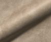 Esszimmerstuhl Abelia-Flex mit Armlehnen Mikrofaser Beige Vintage Kreuzgestell kantig Schwarz Bild 3