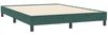 vidaXL Bettgestell ohne Matratze Dunkelgrün 160x210 cm Samt 4101364 Bild 2