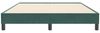 vidaXL Bettgestell ohne Matratze Dunkelgrün 160x210 cm Samt 4101364 Bild 5