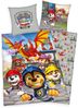 Paw Patrol Bettwäsche für Jungen 2tlg. Set Chase, Marshall, Claw 135 x 200 + 80 x 80 cm Bild 1