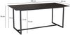 FineBuy Design Esstisch 180 × 90 cm – Glas-Keramik Tischplatte – moderner Esstisch mit Metallgestell – kratzfest, hitzebeständig & pflegeleicht – ideal für Esszimmer & Küche Bild 3