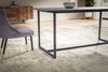FineBuy Design Esstisch 180 × 90 cm – Glas-Keramik Tischplatte – moderner Esstisch mit Metallgestell – kratzfest, hitzebeständig & pflegeleicht – ideal für Esszimmer & Küche Bild 5