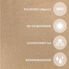 paramondo Sonnenschirm parajuna kleiner Sonnenschirm, 2,3 x 1,3 m, rechteckig, creme, LxB: 230x130 cm, Klein, eckig, knickbar: ideal für Balkone, Stahl/Polyester Bild 4