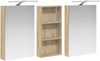 vidaXL Badezimmerschrank-Set 3 pcs 110 x 10,5 x 60,5 cm Holzwerkstoff 3403722 Bild 5