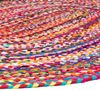 Juteteppich - ML-Indigostripy 200 x 140 cm - mehrfarbig - oval Bild 5