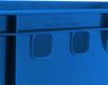 3x BURI Fleischkiste E2 Blau 60 x 40 x 20 cm Lagerkiste, Meischkiste, Metzgerkiste Eurobox aus Deutschland lebensmittelecht, robust, stapelbar Bild 2