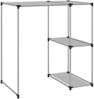 vidaXL Waschmaschinenregal Grau 87x55x90,5 cm Eisen 343146 Bild 5