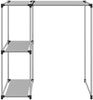 vidaXL Waschmaschinenregal Grau 87x55x90,5 cm Eisen 343146 Bild 3