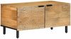 Couchtisch, Sofatisch Braun 80x50x40 cm Massivholz Mango Bild 2