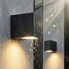 Maxkomfort Außen-Wandleuchte Up & Down Wandlampe GU10, schwarz/weiß/silber, IP44, 1 bis 2-flammig, ohne Leuchtmittel, Modern, IP44 - wetterfest, exkl. Leuchtmittel Bild 4
