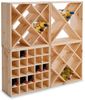 ZELLER Weinregal 13171 für 24 Flaschen, zertifiziertes Kiefernholz / Weinflaschen-Regalsystem Bild 3