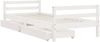 vidaXL Kinderbett mit Schubladen Weiß 90x190 cm Massivholz Kiefer 834448 Bild 4