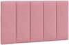 vidaXL Bett mit Matratze "Hanko" Rosa 90x190 cm Samt 3208573 Bild 5